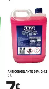 Liv - Anticongelante 50% G-12