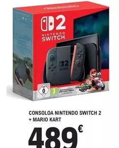 Nintendo - Consola Switch 2 + Mario Kart