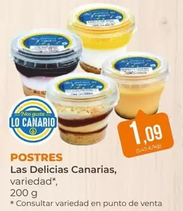 Las Delicias Canarias - Postres