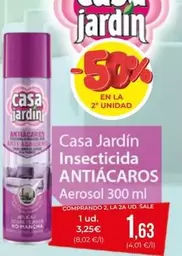 Casa Jardín - Insecticida Antiacaros