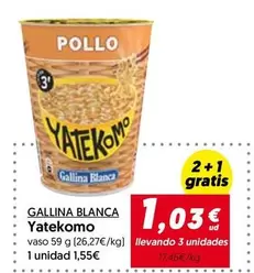 Gallina Blanca -  Yatekomo