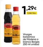 Borges - Vinagre Balsámico De Modena O Bianco