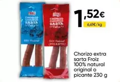 Froiz - Chorizo Extra Sarta 100% Natural Original O Picante