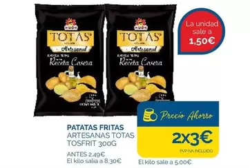 Tosfrit - Patatas Fritas Artesanas Totas