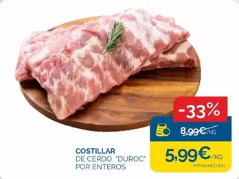 duroc - Costillar De Cerdo Duroc Por Enteros