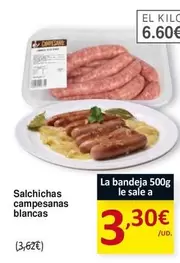 Salchichas Campesanas Blancas