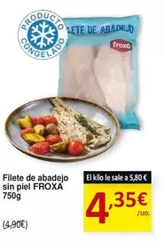 Froxa - Filete De Abadejo Sin Piel
