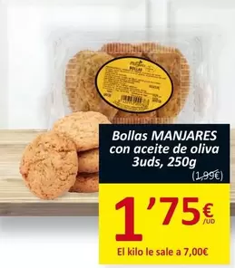 Manjares - Bollas  Con Aceite De Oliva