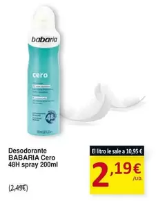 Babaria - Desodorante
