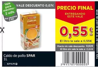Spar - Caldo De Pollo