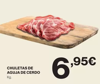 Chuletas De Aguja De Cerdo