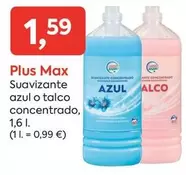 Plus - Suavizante Azul O Talco Concentrado