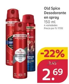 Old Spice - Desodorante En Spray