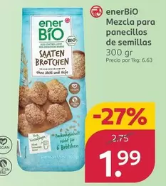 Enerbio - Mezcla Para Panecillos De Semillas