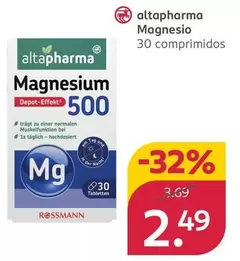 Altapharma - Magnesio