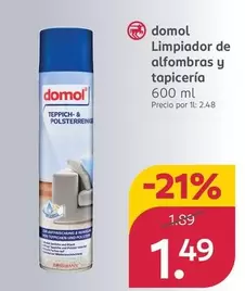 Domol - Limpiador De Alfombras Y Tapiceria