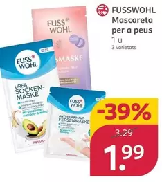 Fusswohl - Mascarilla Para Pies