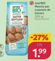 Enerbio - Mezcla Para Panecillos De Semillas