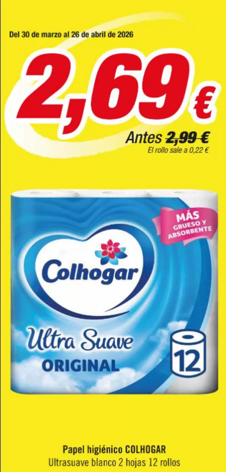 Colhogar - Papel Higiénico