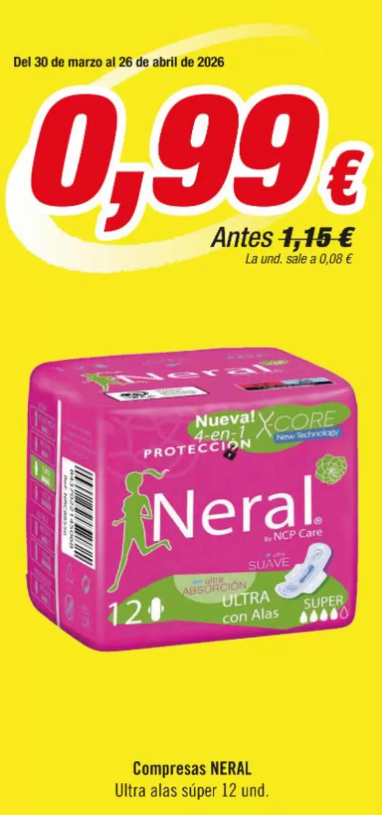 Neral - Compresas