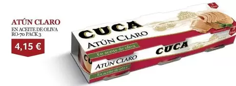 Cuca - Atún Claro En Aceite De Oliva