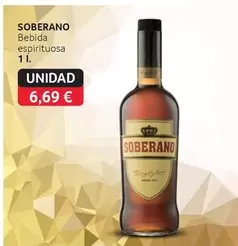 Soberano - Bebida Espirituosa