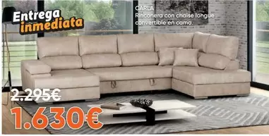 Carla Rinconera Con Chaise Longue Convertible En Cama