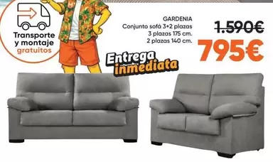 Gardenia Conjunto Sofa 3 + 2 Plazas