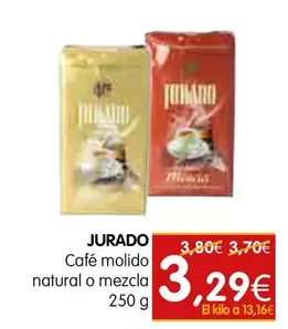 Jurado - Café Molido Natural O Mezcla
