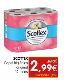 Scottex - Papel Higiénico Original
