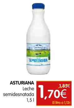Asturiana - Leche Semidesnatada