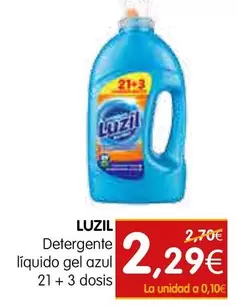 Luzil - Detergente Liquido Gel Azul 