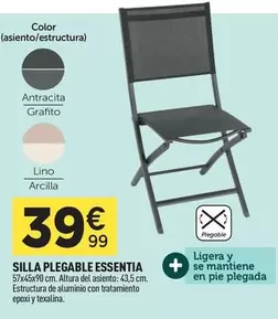 Silla Plegable Essentia