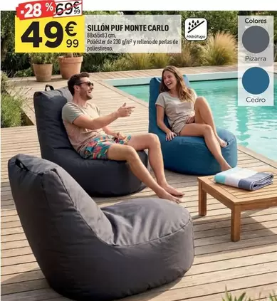 Sillon Puf Monte Carlo