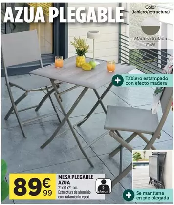 Mesa Plegable Azua