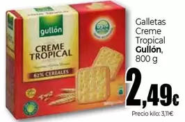 Gullón - Galletas Creme Tropical