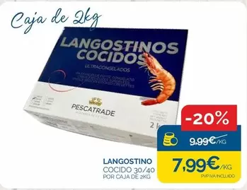 Pescatrade - Langostino Cocido