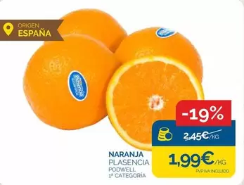 Plasencia - Naranja