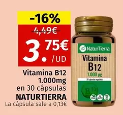 Naturtierra - Vitamina B12