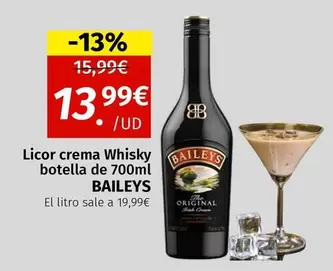 Baileys - Licor Crema Whisky 