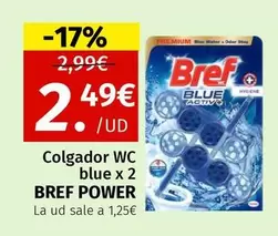 Bref - Power Colgador Wc Blue X 2