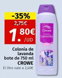 Crowe - Colonia De Lavanda