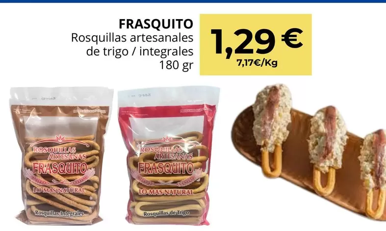 Frasquito - Rosquillas Artesanales De Trigo / Integrales