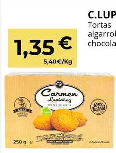 Carmen Lupianez - Tortas De Aceite Algarrobo Con Chocolate