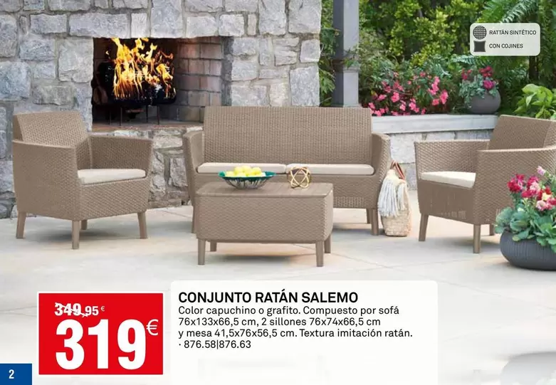 Conjunto Ratán Salemo
