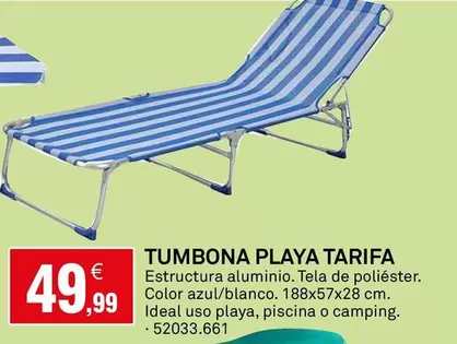 Tumbona Playa Tarifa