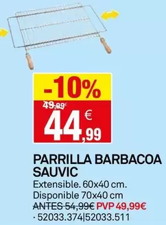 Sauvic - Parrilla Barbacoa