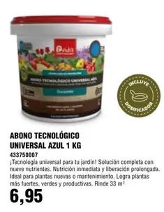 Universal - Abono Tecnologico  Azul