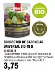 Fertinagro Vida - Corrector De Carencias Universal Bio