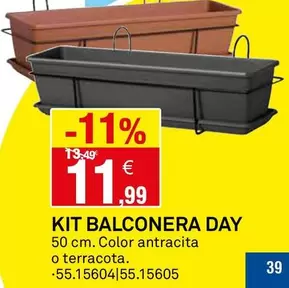 Kit Balconera Day